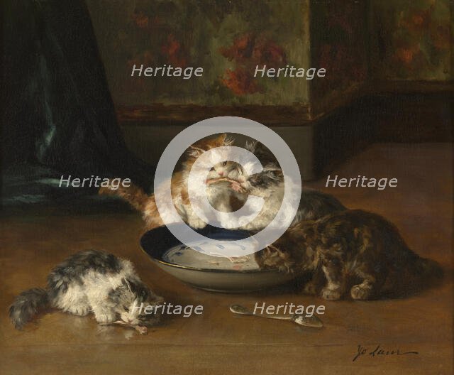 Who Will Get it?, c1900-1940. Creator: Marie Yvonne Laur.