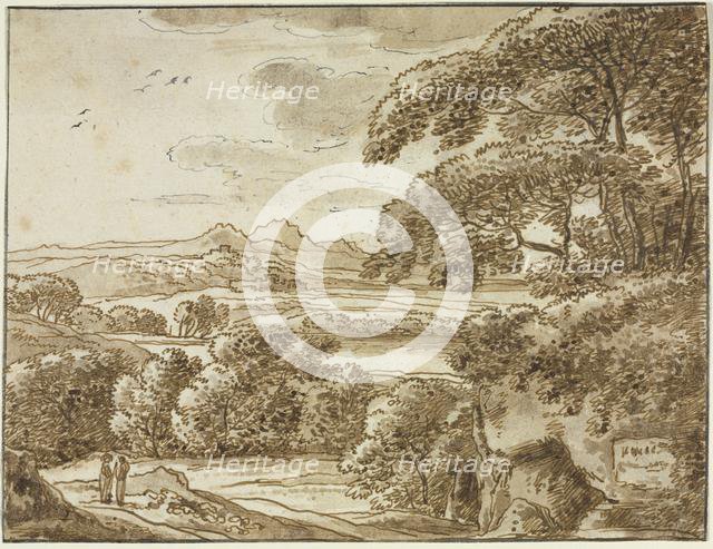 Landscape, c 1780. Creator: Franz Kobell (German, 1749-1822).