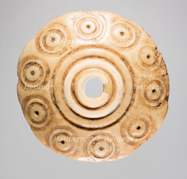 Spindle Whorl, 700s - 900s. Creator: Unknown.
