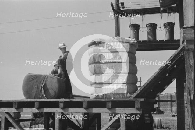 Cotton gin, Hale County, Alabama, 1936. Creator: Walker Evans.