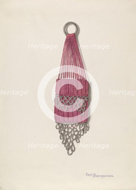 Coin Purse, c. 1941. Creator: Carl Buergerniss.