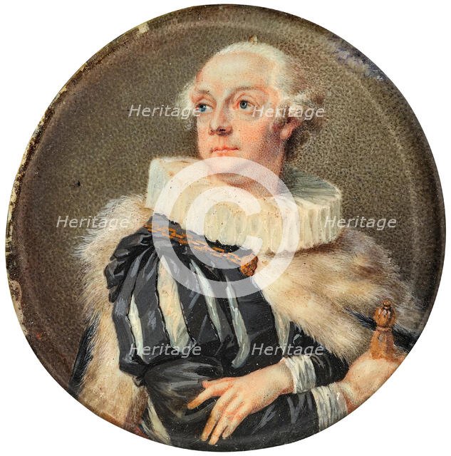 Count Johann Baptist Esterhazy as Fiesco in "Fiesco's Conspiracy at Genoa" by Fried..., end 1780s. Creator: Füger, Heinrich Friedrich (1751-1818).