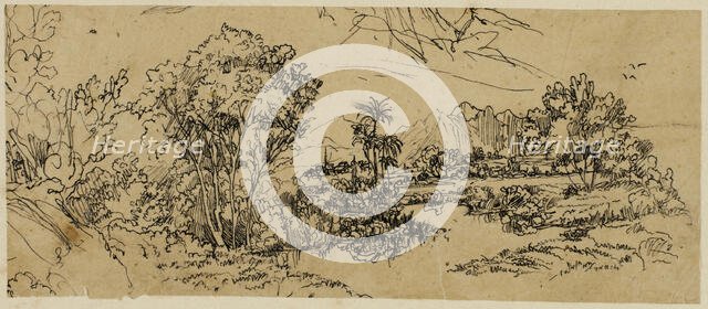 Landscape on the West Shore, n.d. Creator: Rodolphe Bresdin.