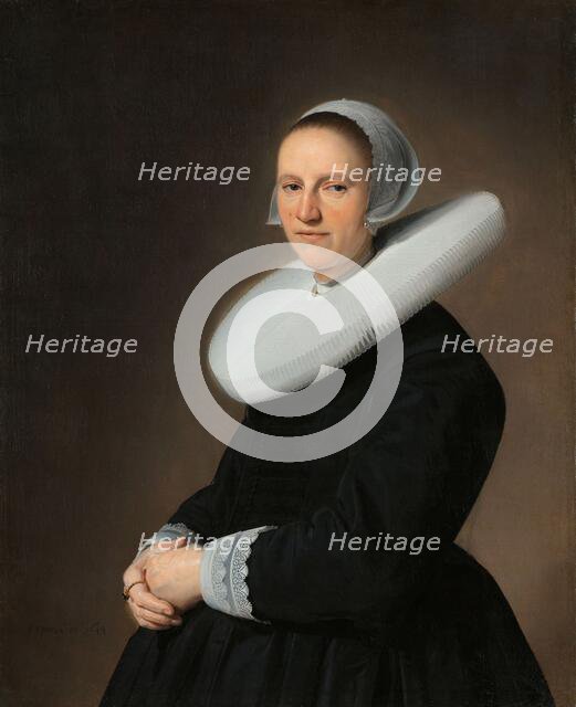 Portrait of Adriana Croes, 1644. Creator: Jan Verspronck.