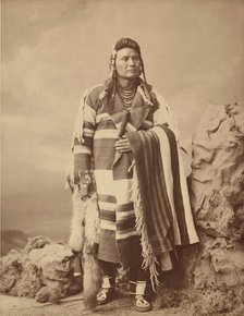 Hinmatóowyalahtq’it (Chief Joseph), 1879. Creator: Charles Milton Bell.