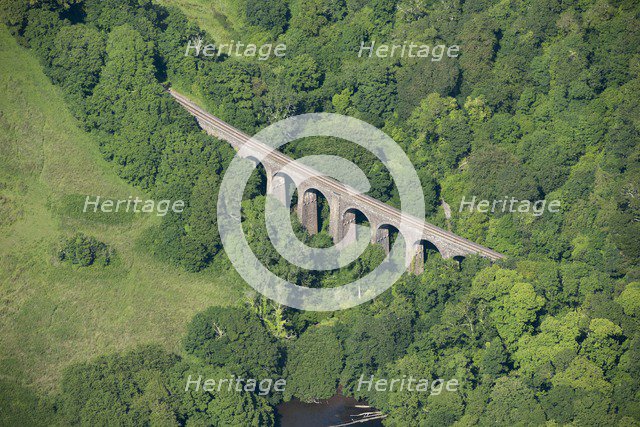 Greenway Viaduct, Dartmouth Steam Railway, Devon, 2014. Creator: Historic England Staff Photographer.