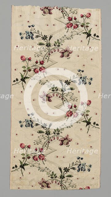 Panel, Spitalfields, 1750s. Creator: Unknown.