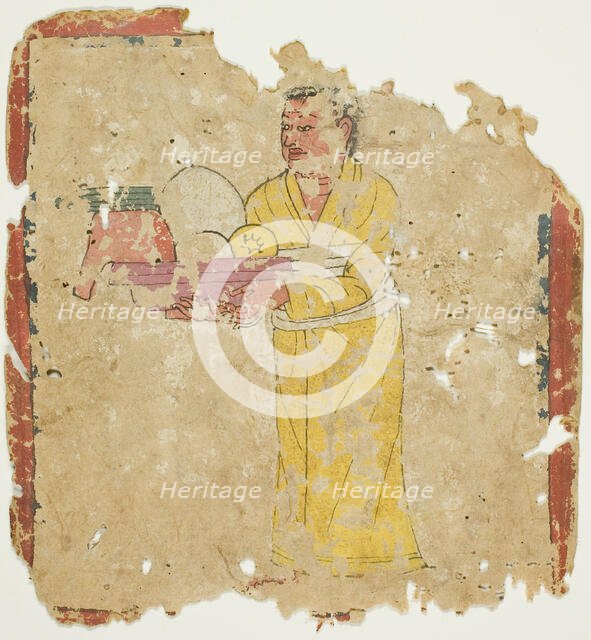 Image from a Set of Initiation Cards (Tsakali), 14th/15th century. Creator: Unknown.