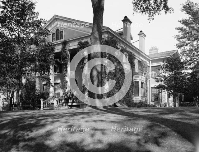 Wilcox residence, where President Roosevelt took the oath of office, Buffalo, N.Y., c1908. Creator: Unknown.