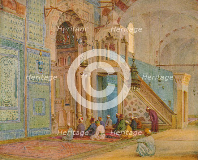 'The Blue Mosque', c1905, (1912). Artist: Walter Frederick Roofe Tyndale.