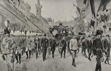 The funeral of Empress Elisabeth of Austria (1837-1898), Vienna, Austria, 1898. Creator: Unknown.