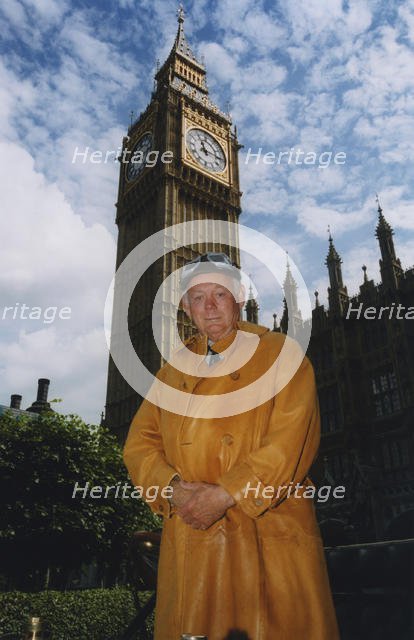 Lord Montagu at Houses of Parliament, London 1999. Creator: Unknown.