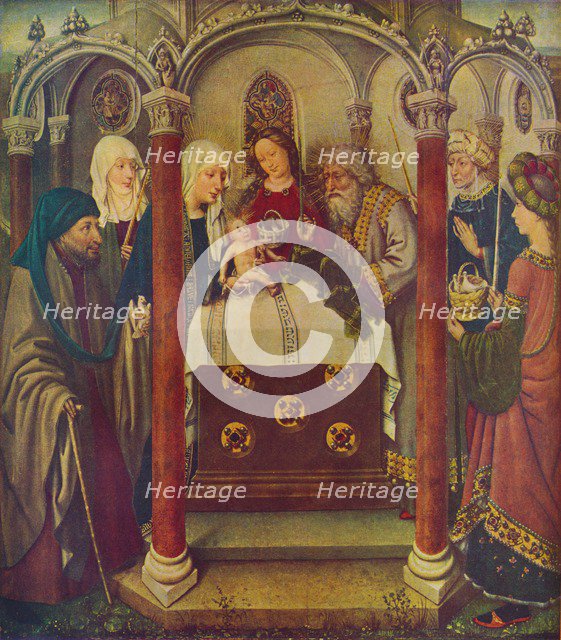 'The Presentation of Christ in the Temple', 15th century. Artist: Jacques Daret.