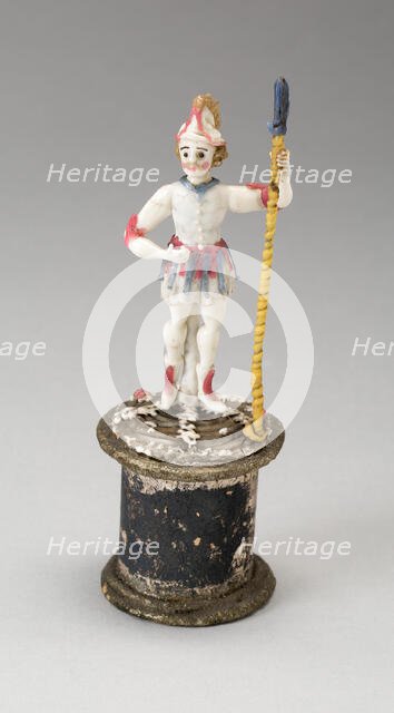 Soldier, France, 18th century. Creator: Verres de Nevers.