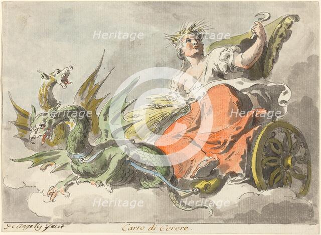 Carro di Cerere (Chariot of Ceres). Creator: Pietro de Angelis.