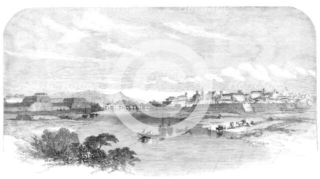 Fort and Town of Alessandria, 1857. Creator: Unknown.