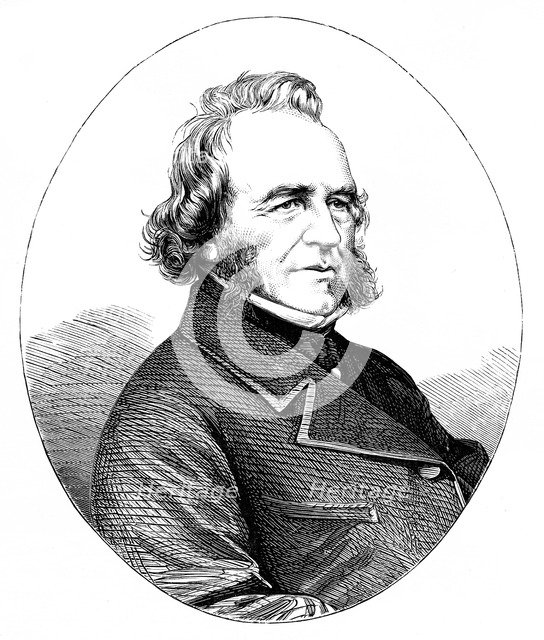Joseph Paxton (1801-1865), English gardener and architect. Artist: Unknown