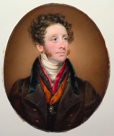 Portrait of John Francis Miller Erskine, Earl of Mar and Earl of Kellie, 1825. Creator: Kenneth Macleay (Scottish, 1802-1878).