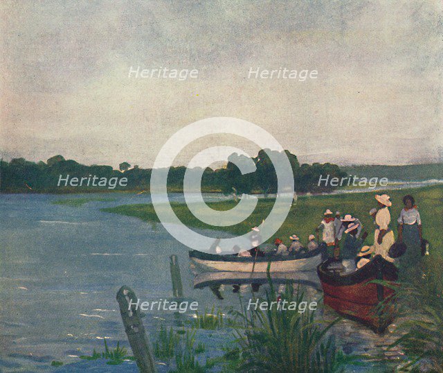 'On the Banks of the Parana', 1916. Artist: A S Forrest.