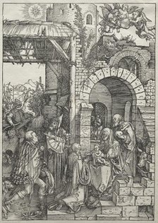 Life of the Virgin: Adoration of the Magi, 1504-1505. Creator: Albrecht Dürer (German, 1471-1528).