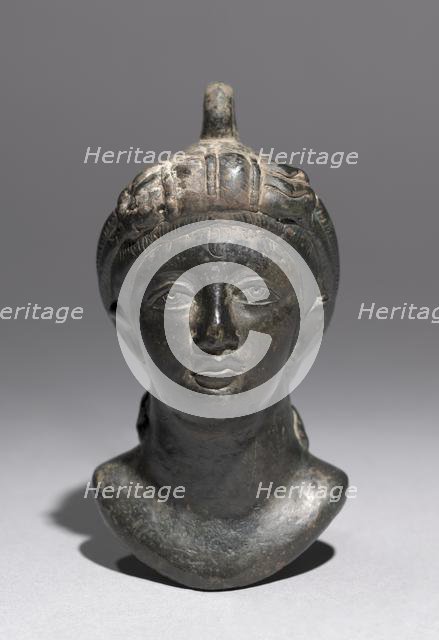 Balance Weight formed as the Bust of an Empress, c. 390-400. Creator: Unknown.