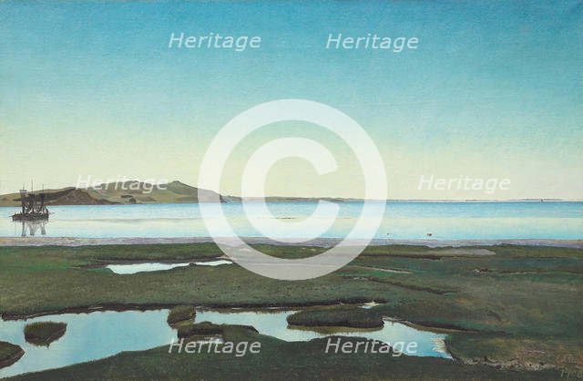 Summer day at Roskilde Fjord, 1900. Creator: Ring, Laurits Andersen (1854-1933).