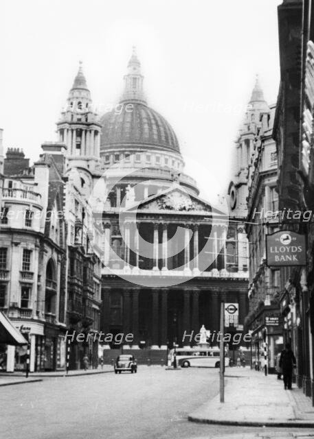 St Paul's Cathedral, London, c1955-1965. Creator: Arthur Charles Kirby Ware.