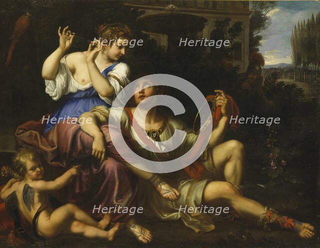 Rinaldo and Armida. Creator: Mignard, Nicolas (1606-1668).