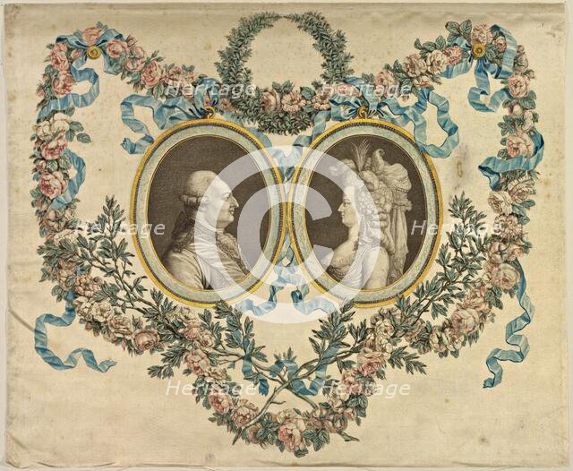 Louis XVI and Marie-Antoinette. Creator: Unknown.