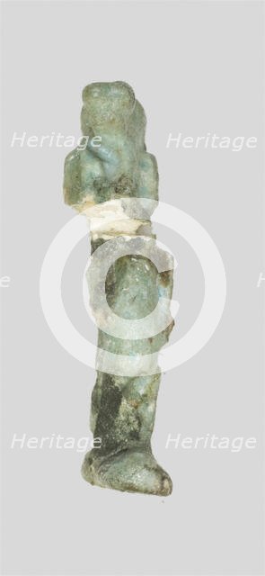Amulet of the Goddess Taweret (Thoeris), Egypt, Third Intermediate Period-Late Period, Dynasties... Creator: Unknown.