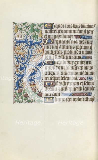 Book of Hours (Use of Rouen): fol. 136v, c. 1470. Creator: Master of the Geneva Latini (French, active Rouen, 1460-80).