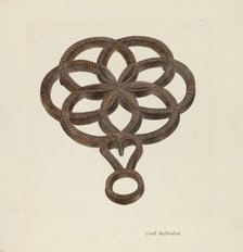 Trivet, c. 1942. Creator: Violet Hartenstein.