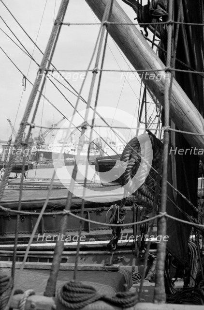Shipping in the King George V Docks, London, c1945-c1965. Artist: SW Rawlings