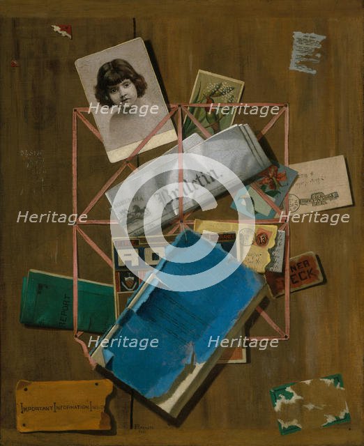 Old Souvenirs, ca. 1881-1901. Creator: John Frederick Peto.