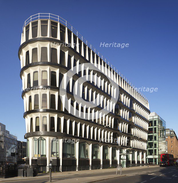 30 Cannon Street, City of London, c2010s(?). Artist: James O Davies.