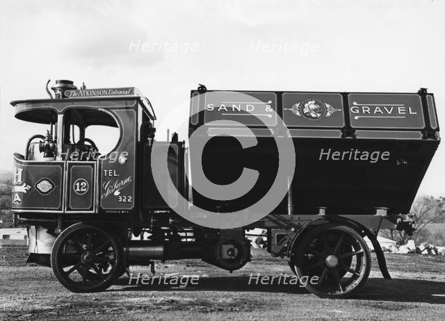 1920's Atkinson Steam Wagon Artist: Unknown.