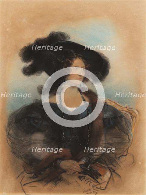 Jane Jarvis, 1830-1831. Creator: Paul Delaroche (French, 1797-1856).