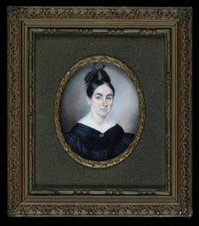 Lady of the Frothingham Family, ca. 1835. Creator: Moses B Russell.