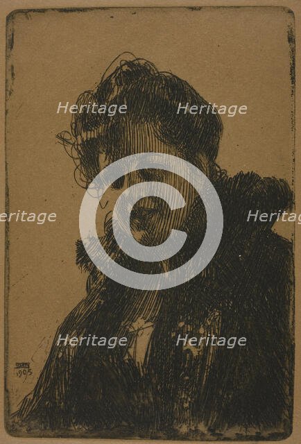 Mrs. Granberg, 1903. Creator: Anders Leonard Zorn.