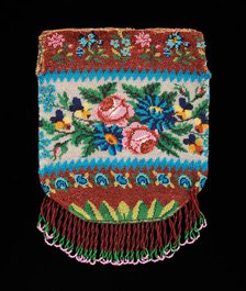 Bag, American, 1830-60. Creator: Unknown.