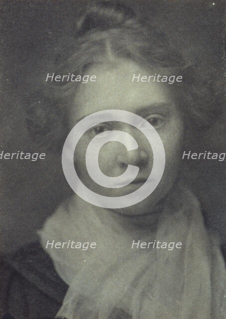 Eva Gamble Walborn, c1900. Creator: Hervey Wilson Minns.