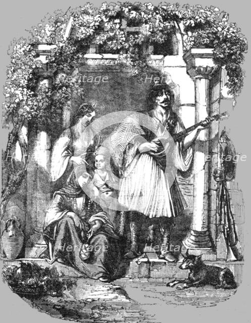 'A Greek Family', 1854. Creator: Unknown.