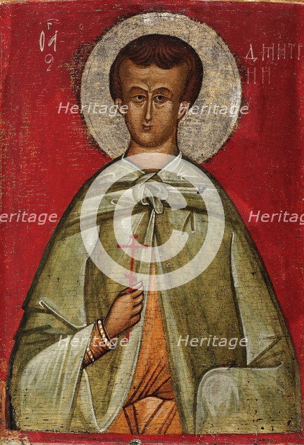 Saint Demetrius of Thessaloniki, 15th century.