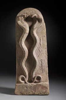 Serpent Deities, 9th century. Creator: Unknown.
