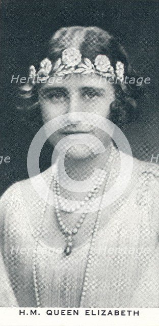 'HM Queen Elizabeth', c1930 (1937). Creator: Unknown.