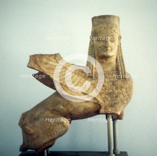 Sphinx from Sparta, Ancient Greece. Artist: Unknown