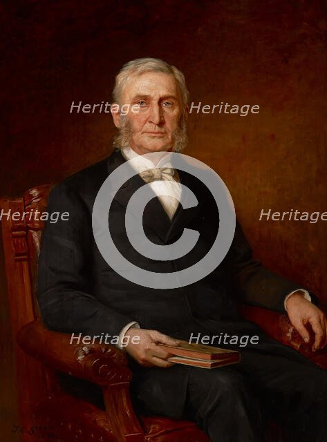 Portrait of Reverend Nathaniel A. Hyde, 1893. Creator: Theodore Clement Steele.