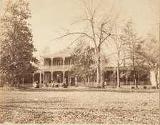 Elms Court, Natchez, Mississippi, Residence of the Honorable A. P. Merrill, 1850s. Creator: Unknown.