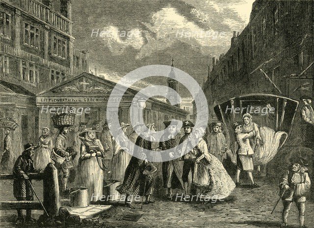 'A Wedding in the Fleet', c1740s, (c1872). Creator: Unknown.
