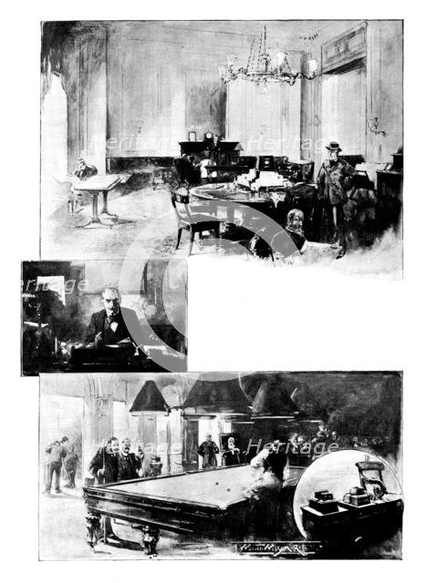 In Clubland - No. V: the Travellers' Club..., 1898. Creator: Unknown.